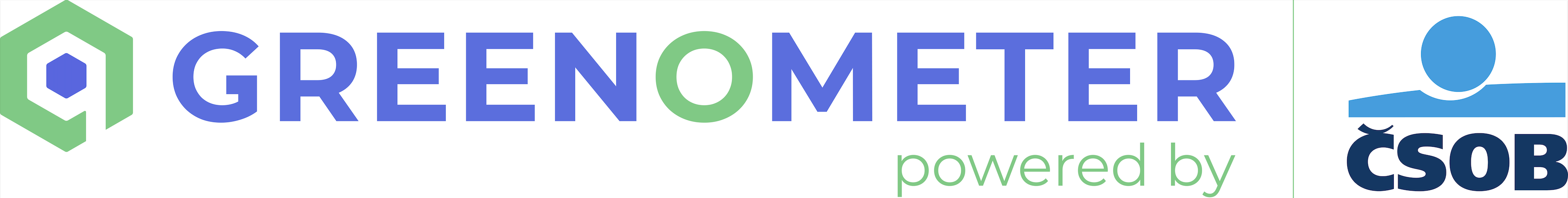 Greenometer, powered by ČSOB